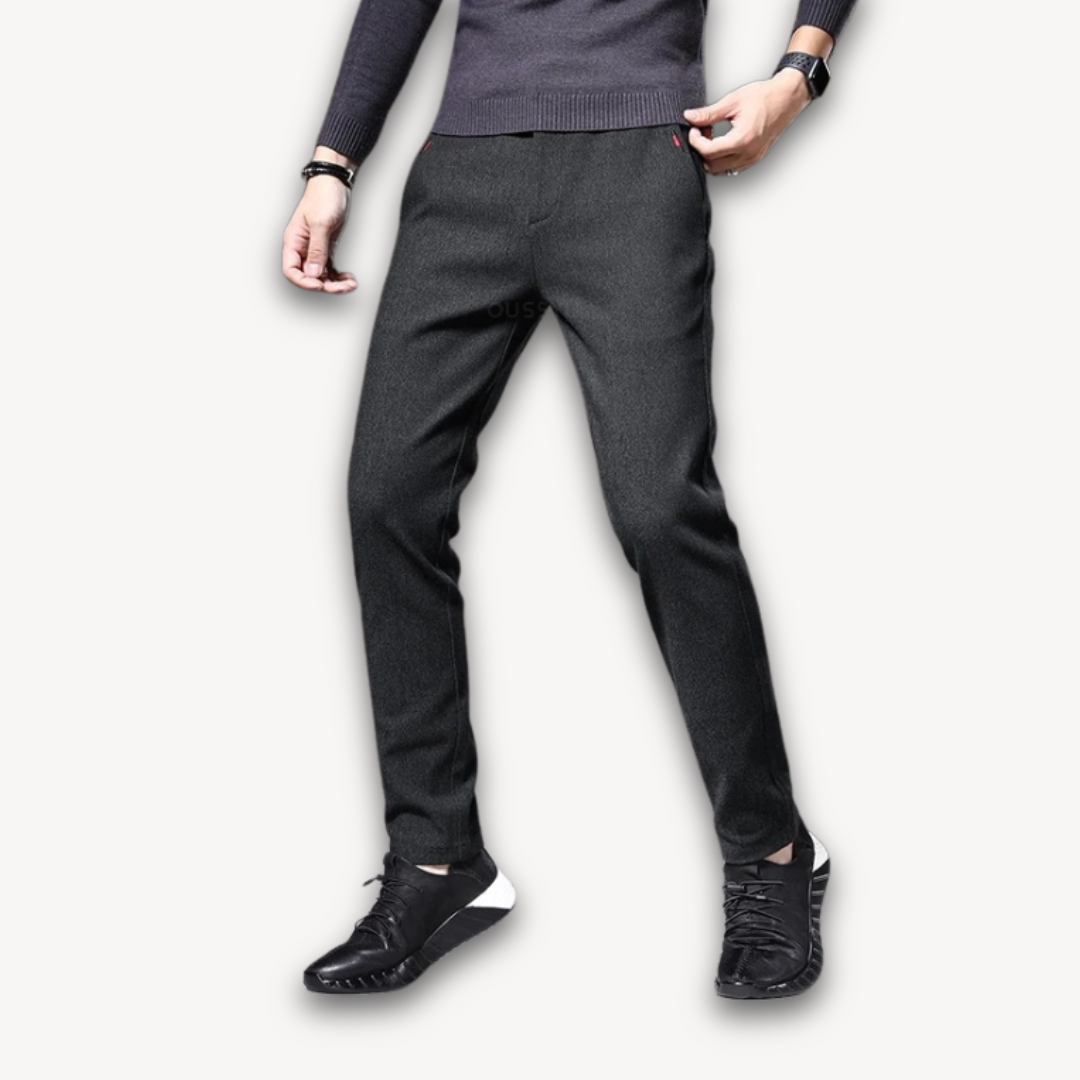 Men's Slim Fit Formal Work Trousers