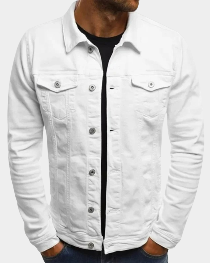 Men's Everyday Jacket Casual Fit Long Sleeve Zip-Up Versatile Layering