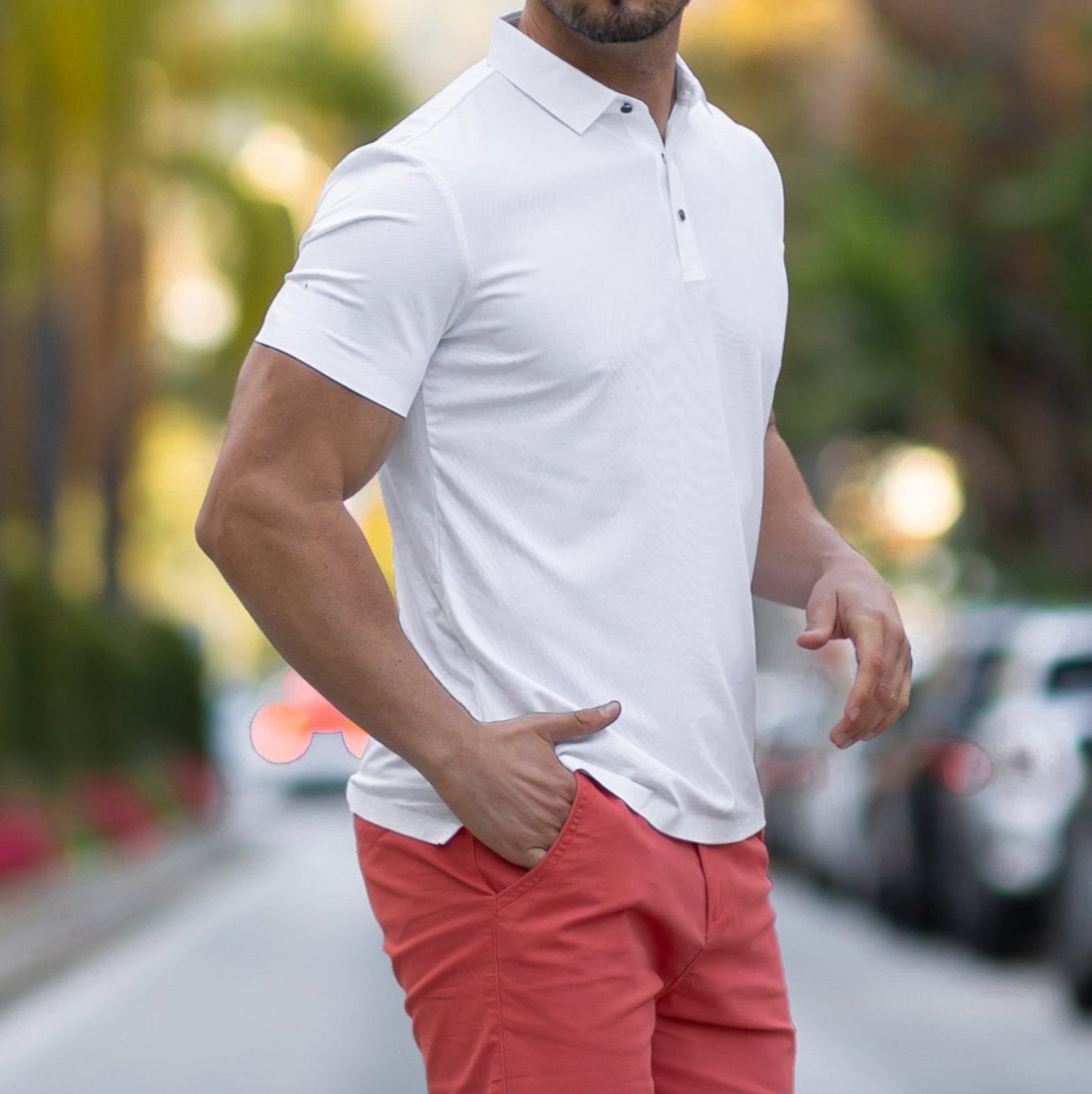 Men's Minimalist Polo Shirt | Casual