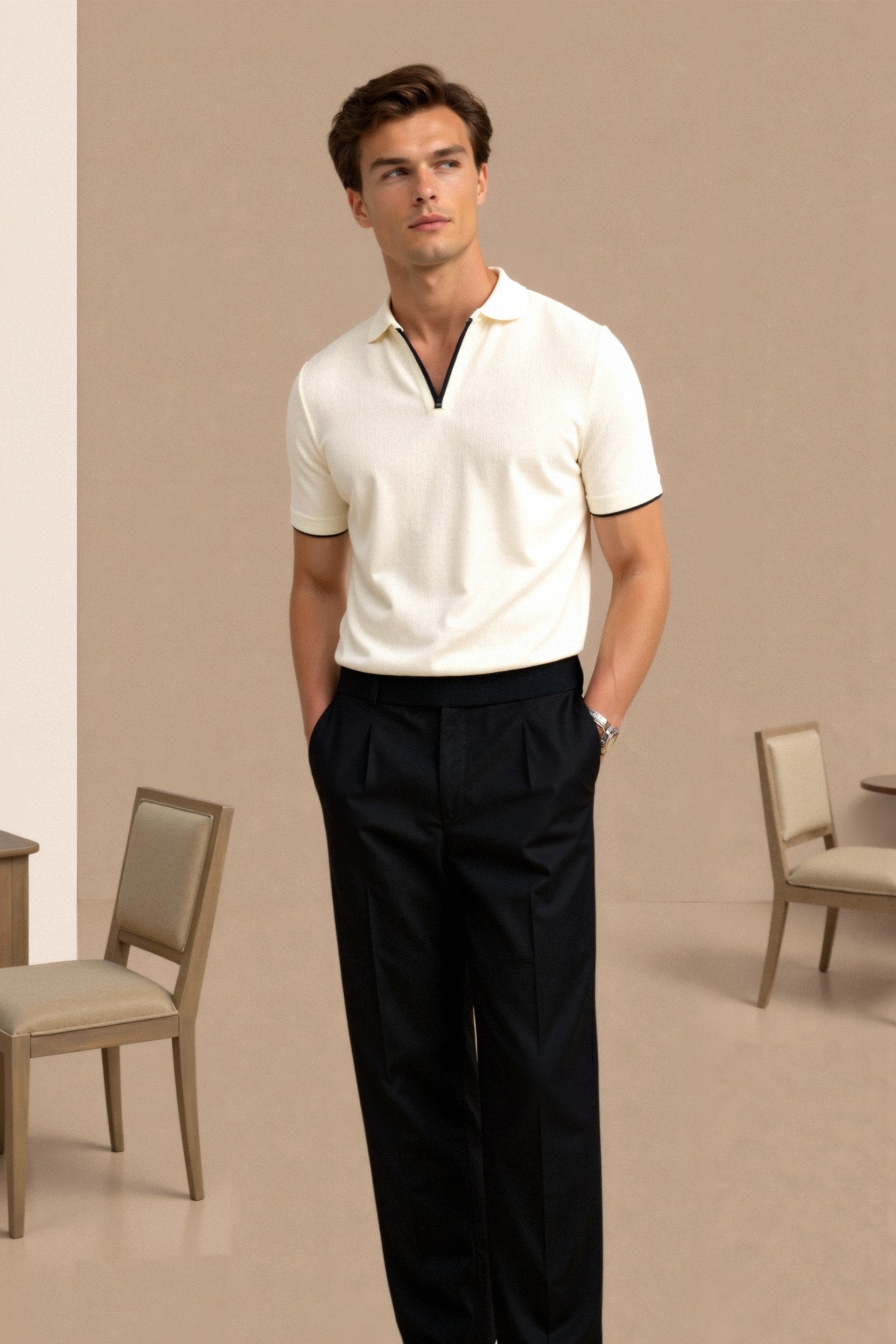 Men's Slim Fit Polo Shirt | Stylish