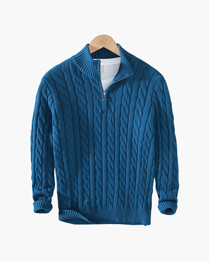 Men's Stylish Half Zip Sweater | Classic