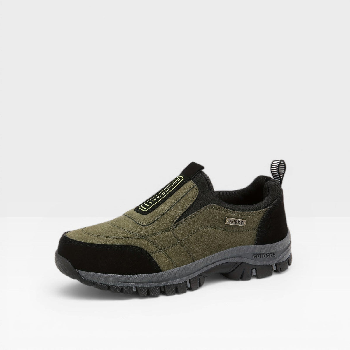 Men's Slip-On Shoes Outdoor Casual Round Toe Walking Everyday Comfort Versatile Lightweight Breathable Sneakers Denholm