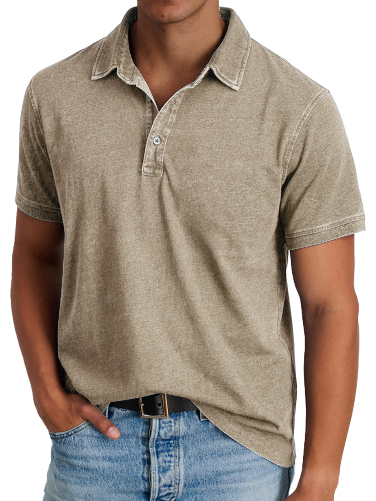 Men's Classic Refined Polo Shirt | Elegant