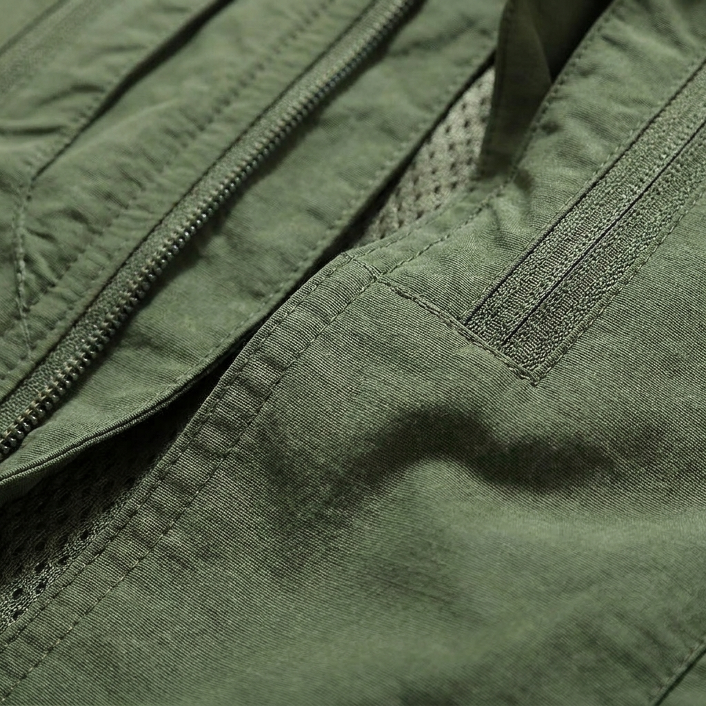 Men's Utility Vest Multi-Pocket Outdoor Adjustable Functional
