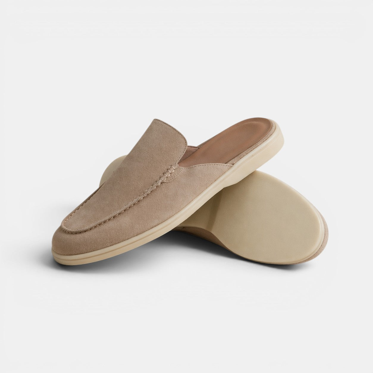 Men's Casual Suede Mules | Stylish