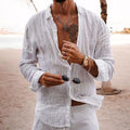 Men's Casual Summer Shirt | Long Sleeve