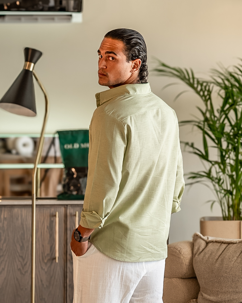 Men's Casual Button-Up Shirt | Classic