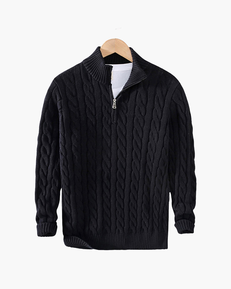 Men's Stylish Half Zip Sweater | Classic
