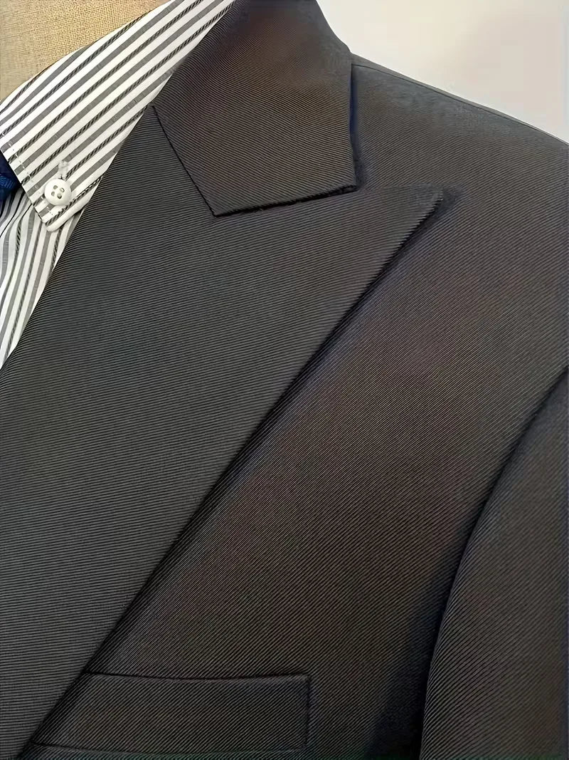Men's Stylish Slim Fit Suit Set | Double-Breasted
