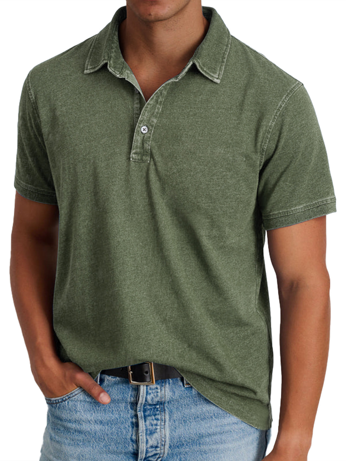 Men's Classic Refined Polo Shirt | Elegant