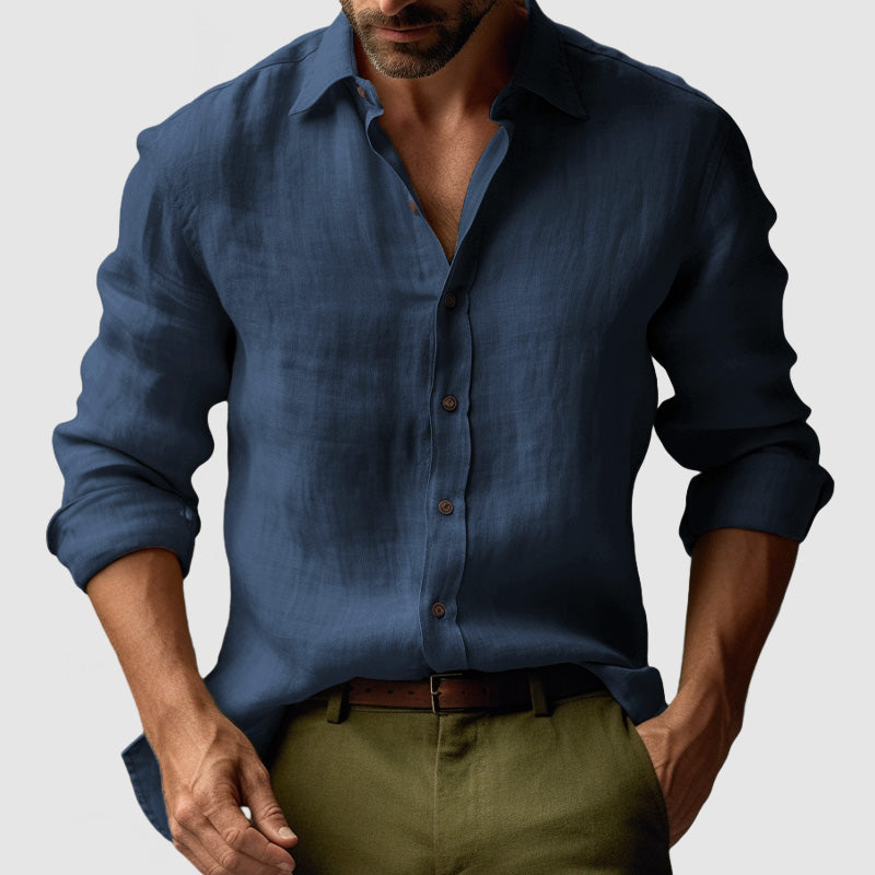 Men's Classic Button-Down Shirt | Long Sleeve