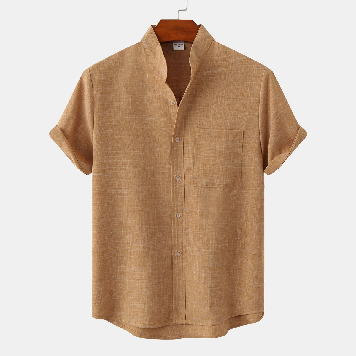 Men's Graphic Shirt Short-Sleeve Button-Up Printed Casual Holiday Beach Smart-Casual Everyday Relaxed Fit Versatile Kelby