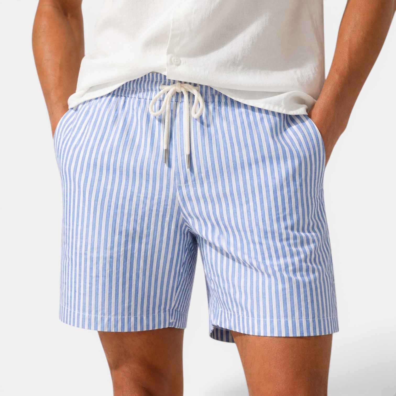 Men's Casual Striped Shorts | Summer