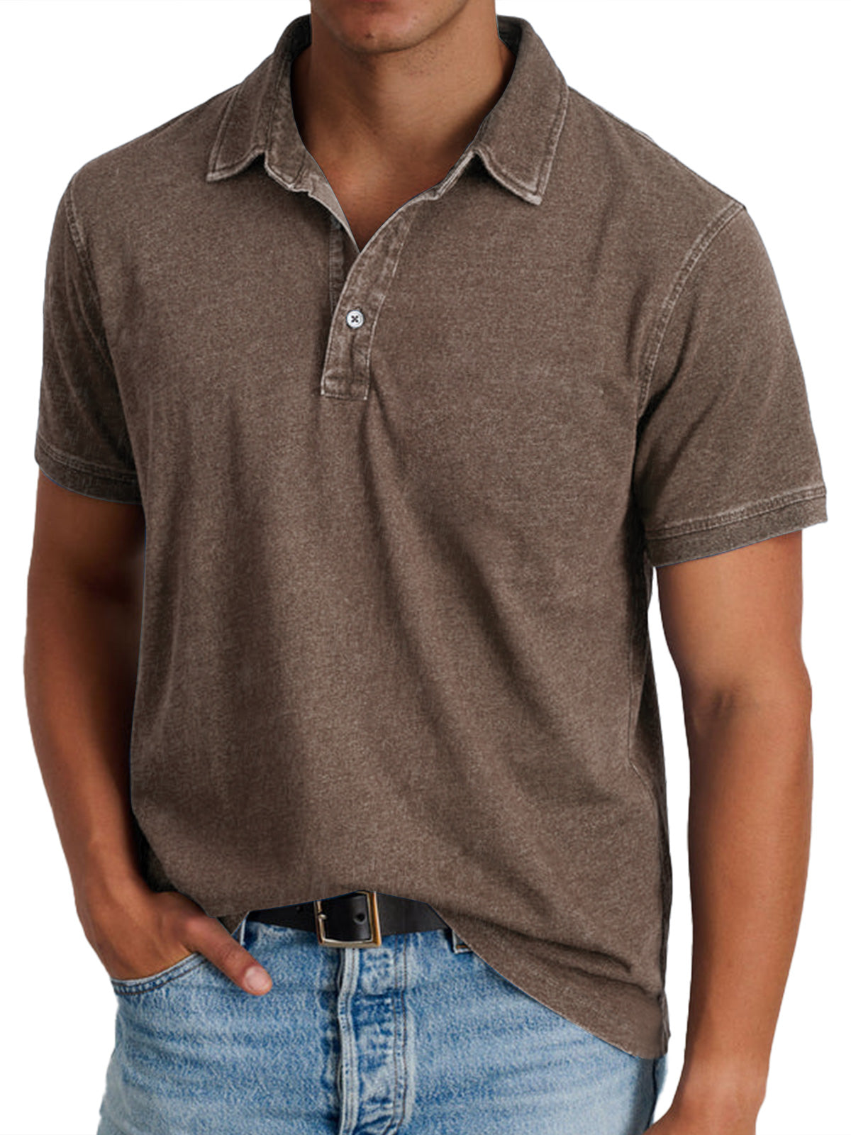 Men's Classic Refined Polo Shirt | Elegant