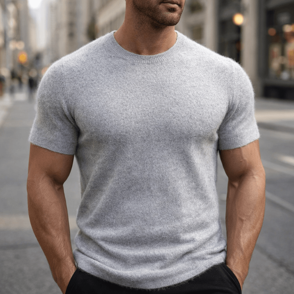 Men's Casual Cashmere Tee | Classic