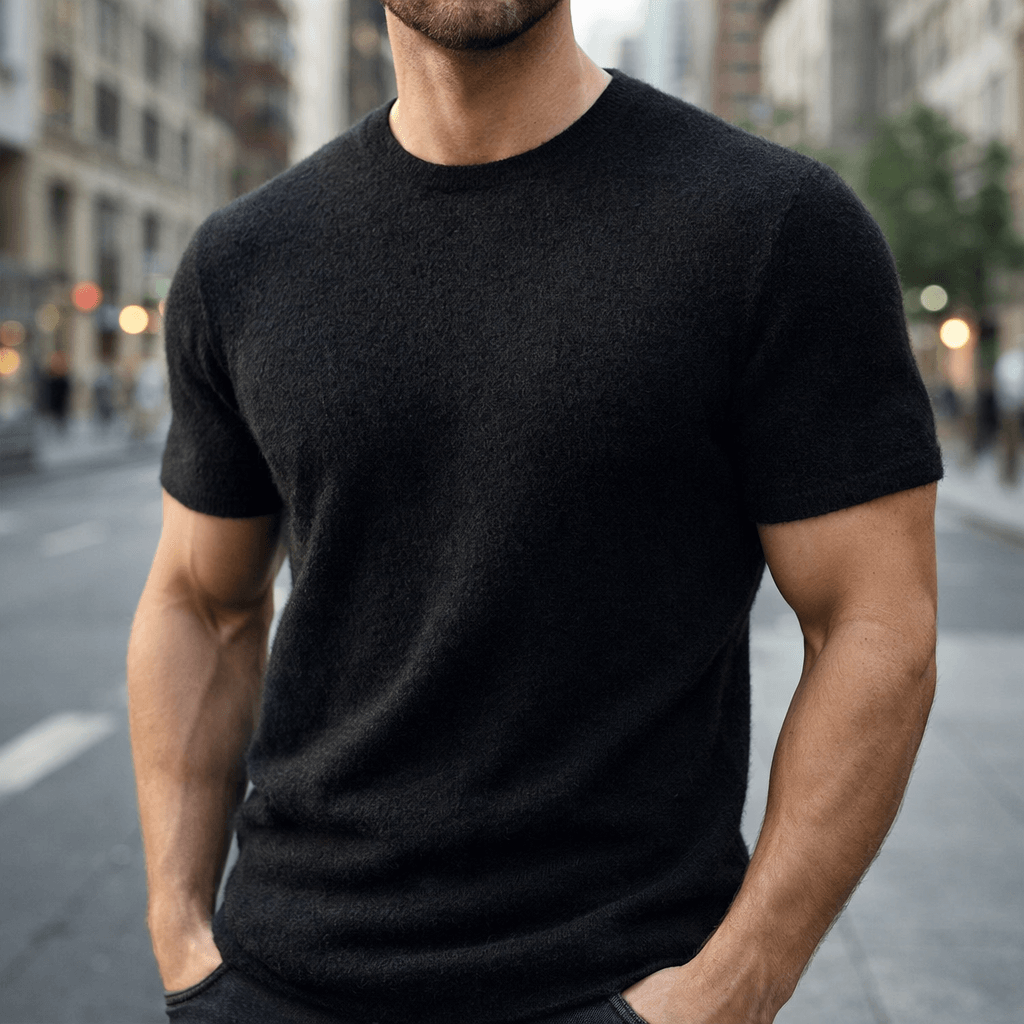Men's Casual Cashmere Tee | Classic