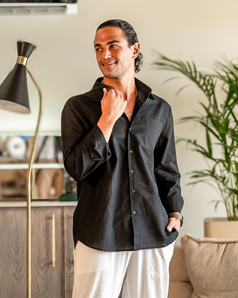 Men's Casual Button-Up Shirt | Classic