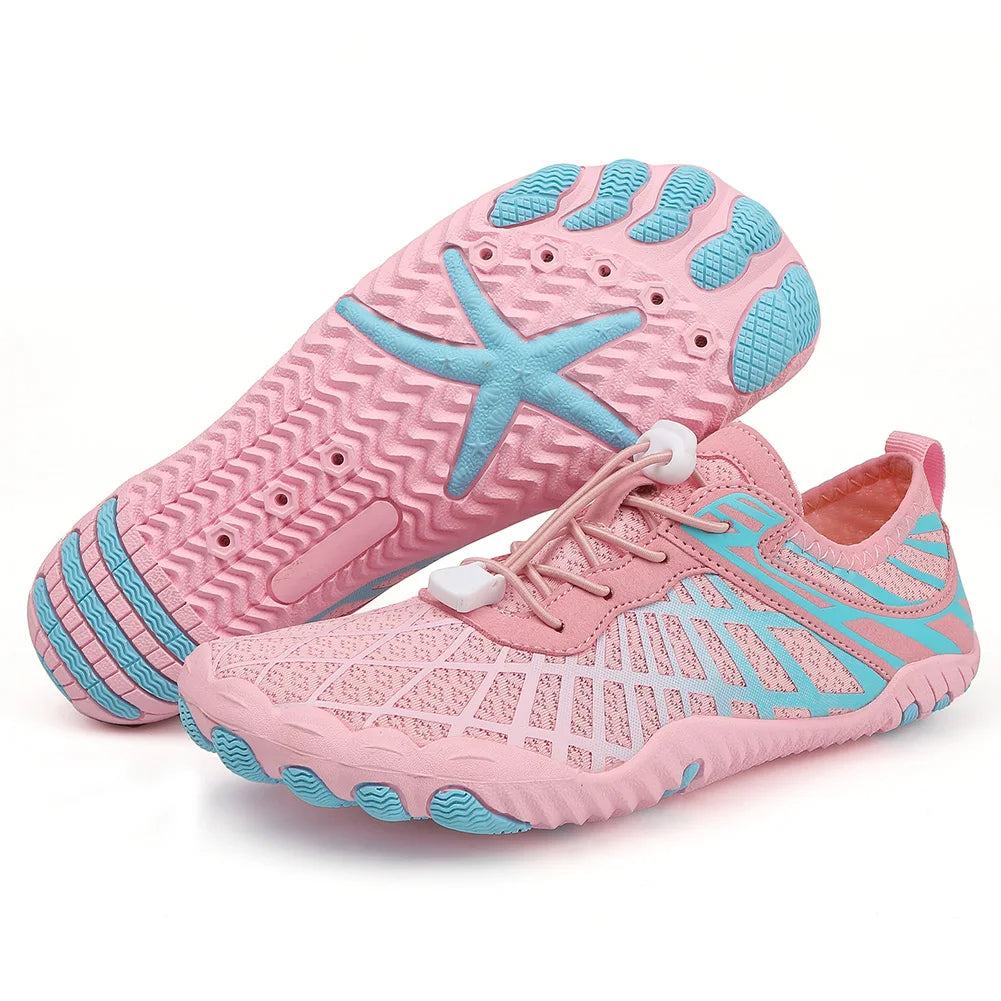 Aqua Water Shoes Quick-Dry Lightweight Slip-On Beach Swimming