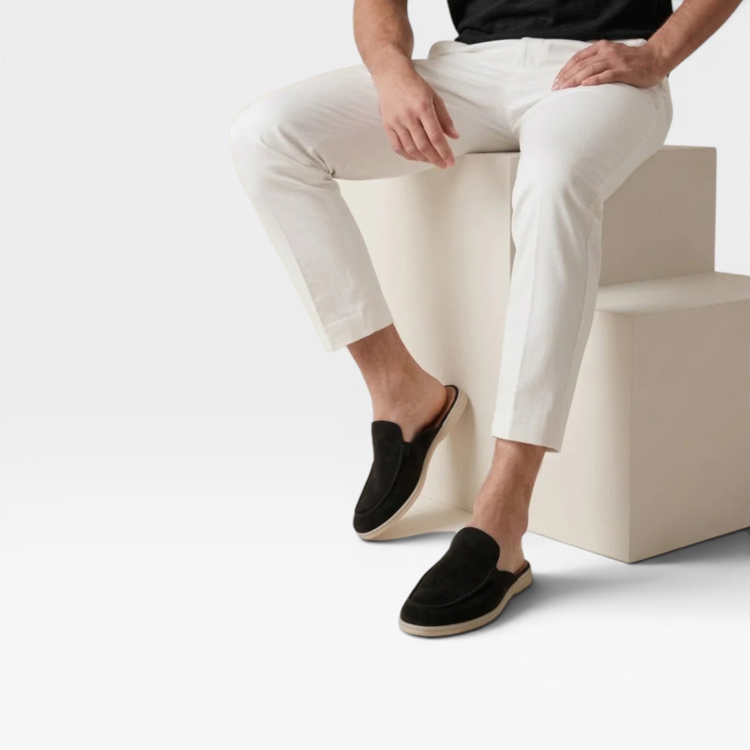 Men's Stylish Backless Mules | Casual Slip-On Loafers