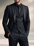 Men's Stylish Slim Fit Suit Set | Double-Breasted