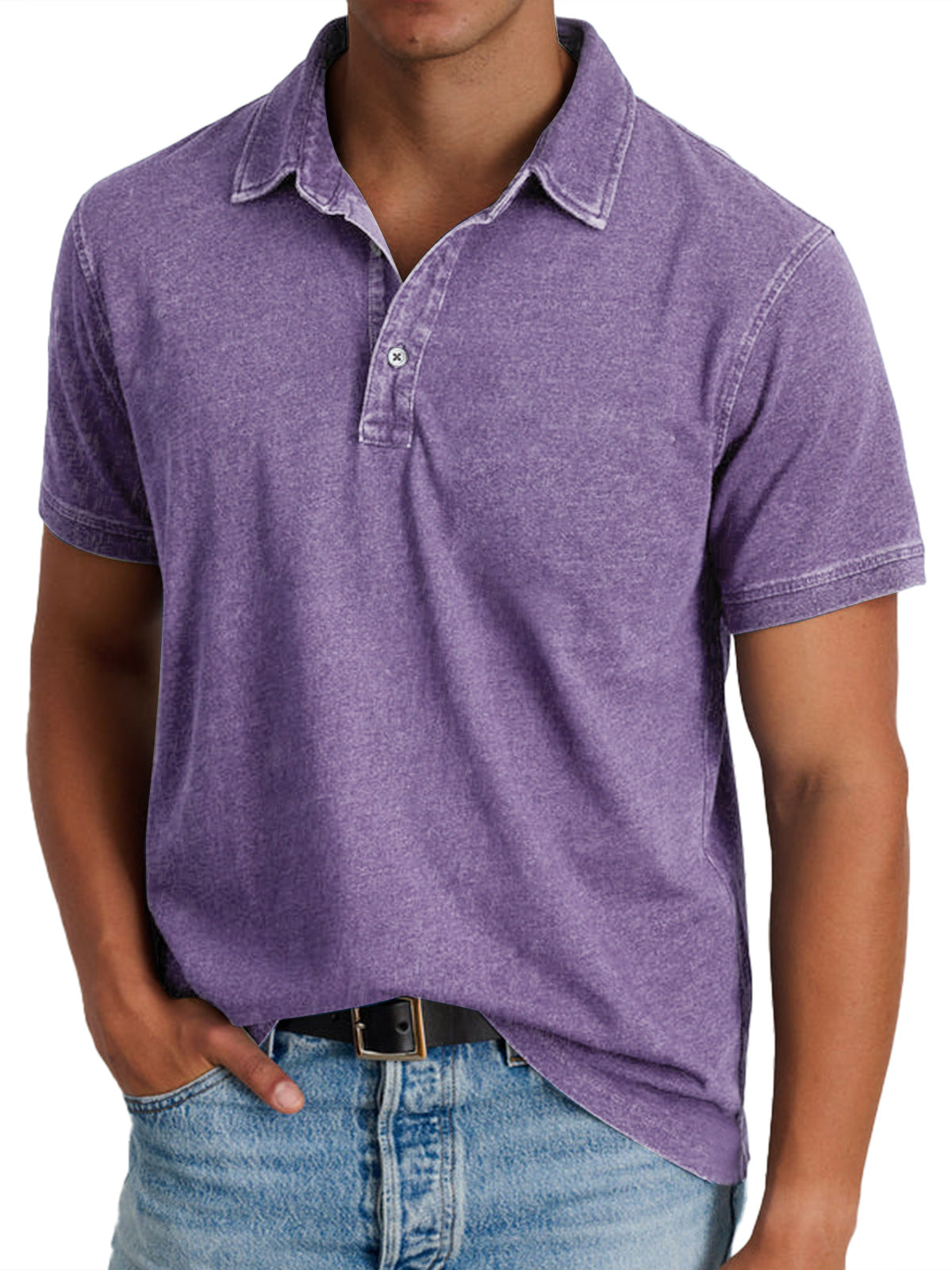 Men's Classic Refined Polo Shirt | Elegant