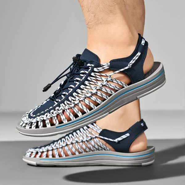 Men's Handwoven Summer Shoes | Casual Stylish Summer Footwear