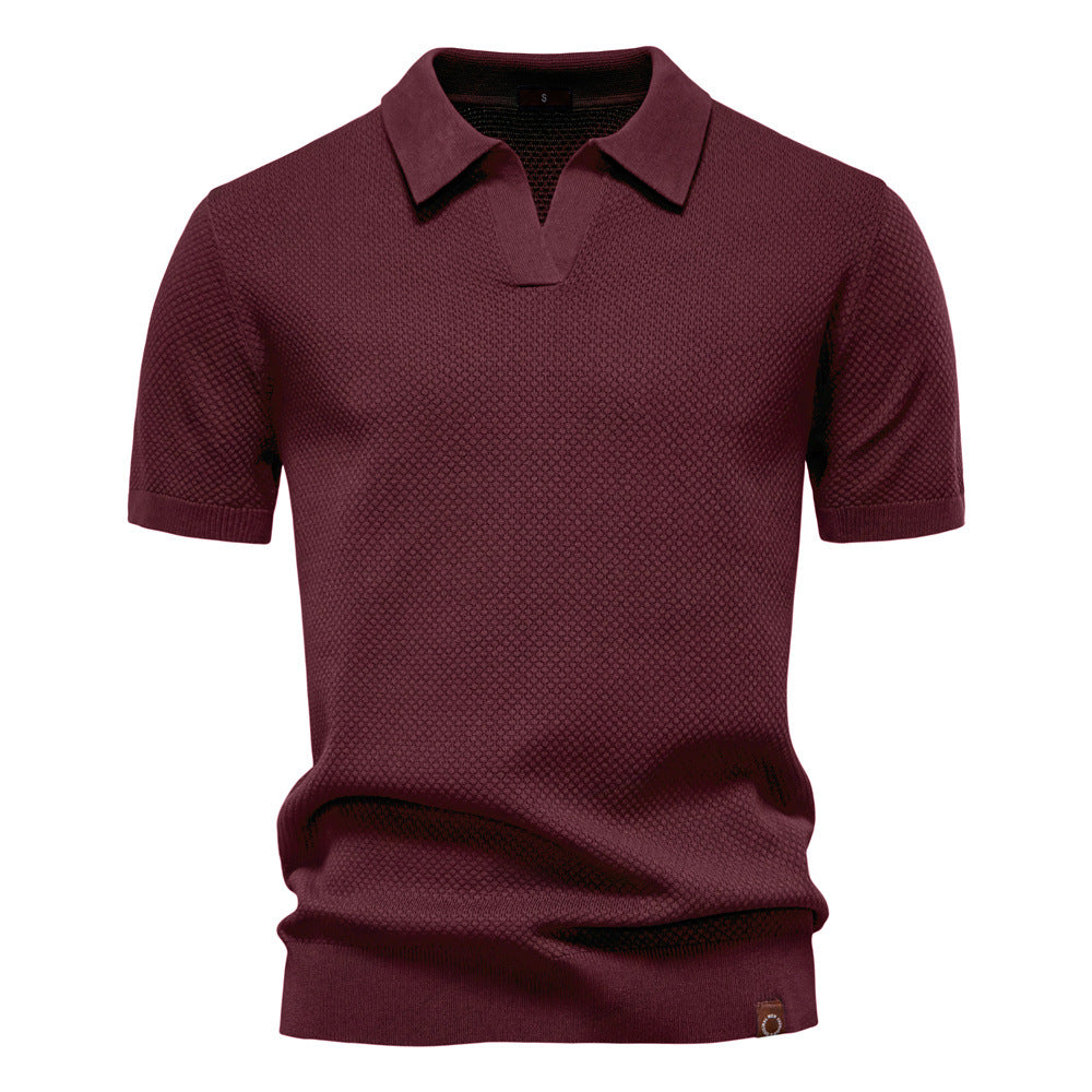 Men's Stylish Mesh Polo | Casual