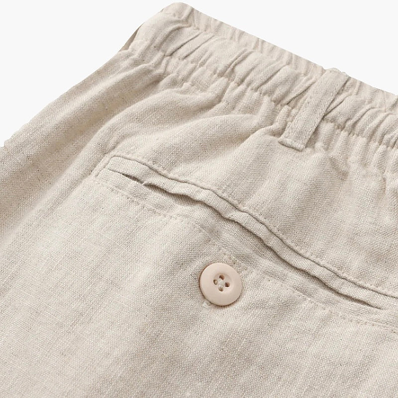 Men's Summer Linen Shorts