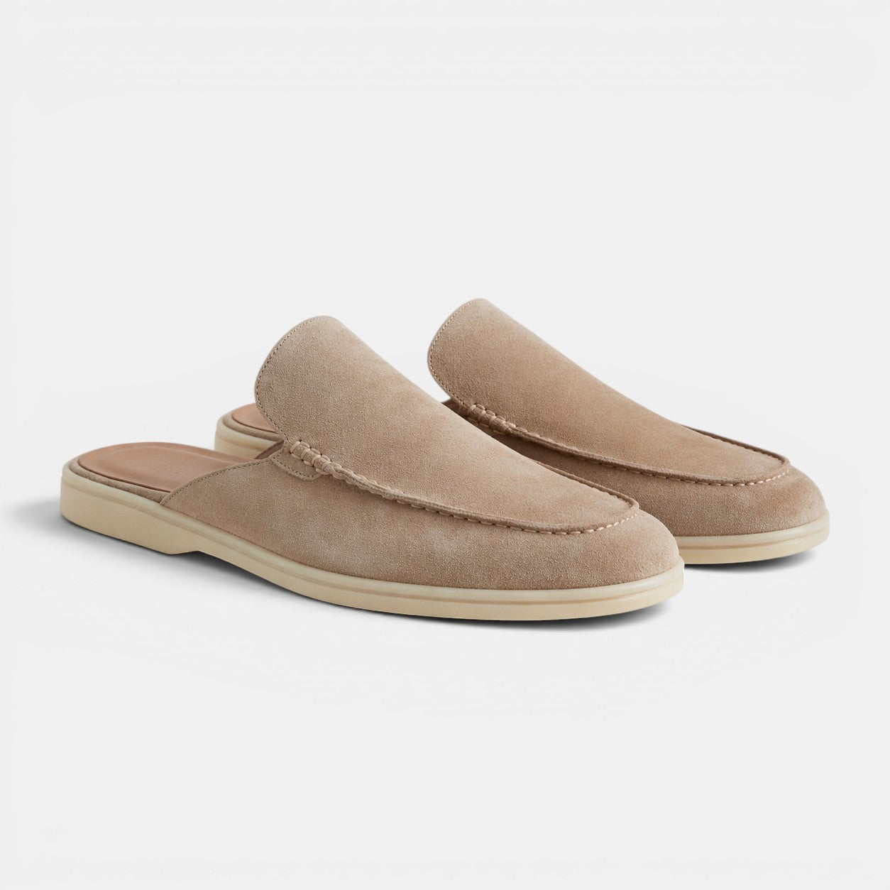 Men's Casual Suede Mules | Stylish