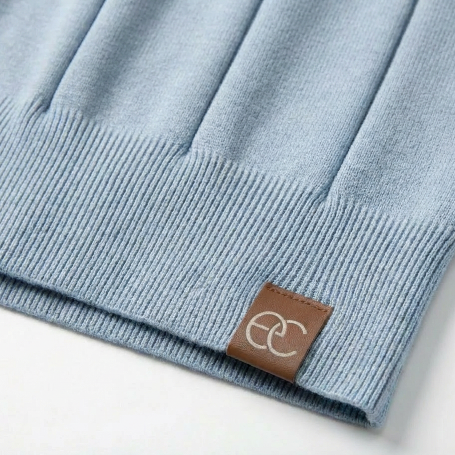 Men's Stylish Quarter-Zip Polo | Casual