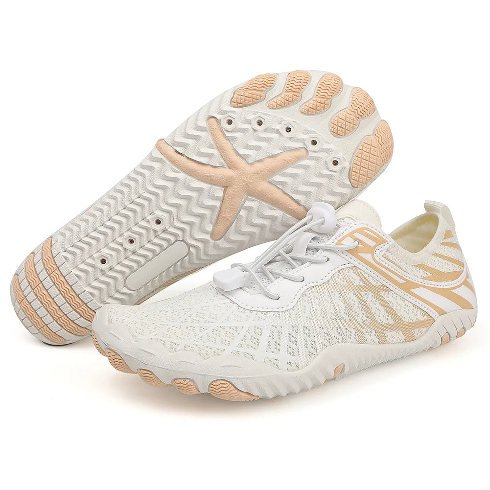 Aqua Water Shoes Quick-Dry Lightweight Slip-On Beach Swimming