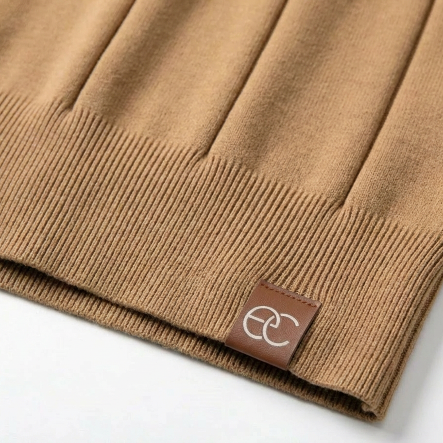 Men's Stylish Quarter-Zip Polo | Casual