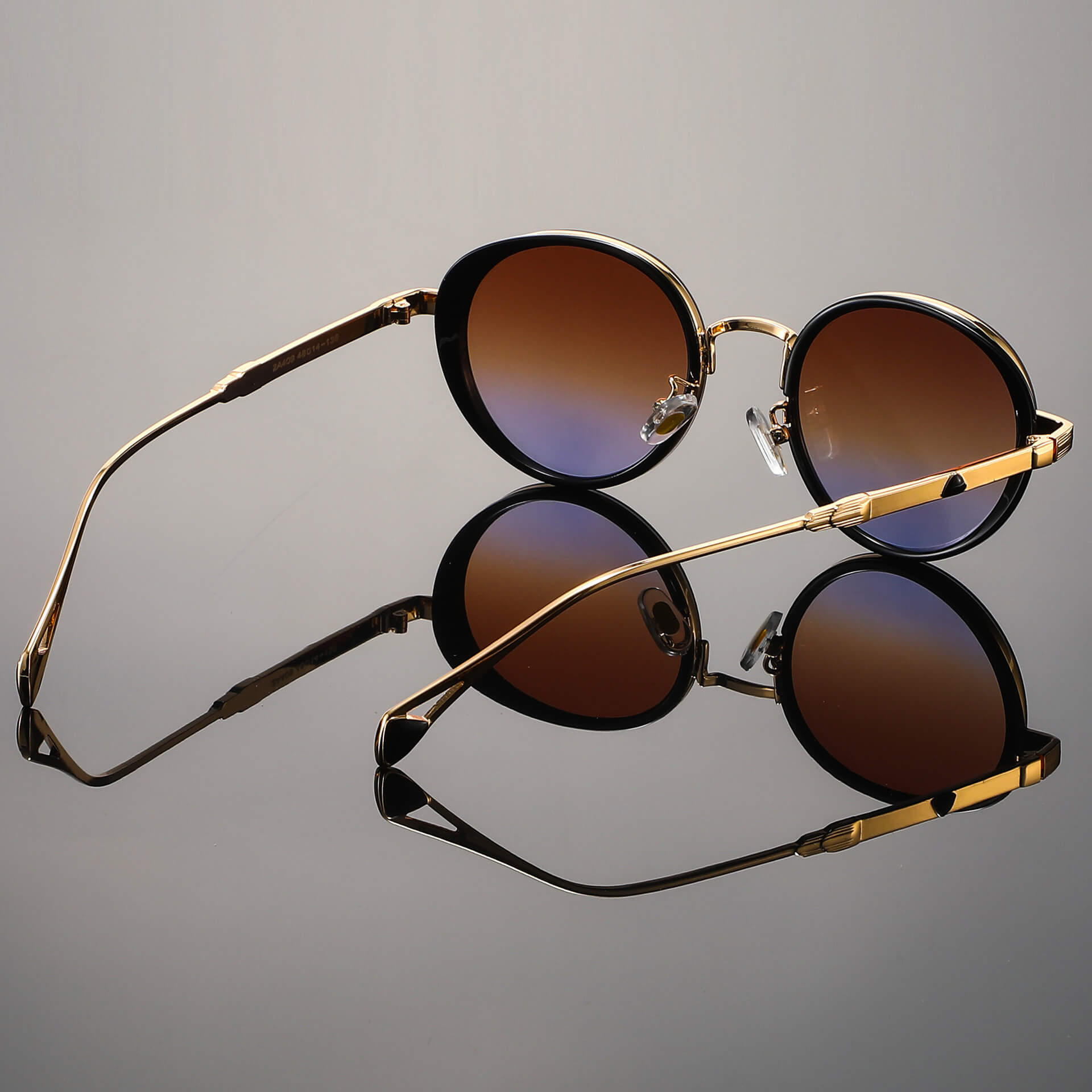 Men's Round Retro Sunglasses | Metal Frame