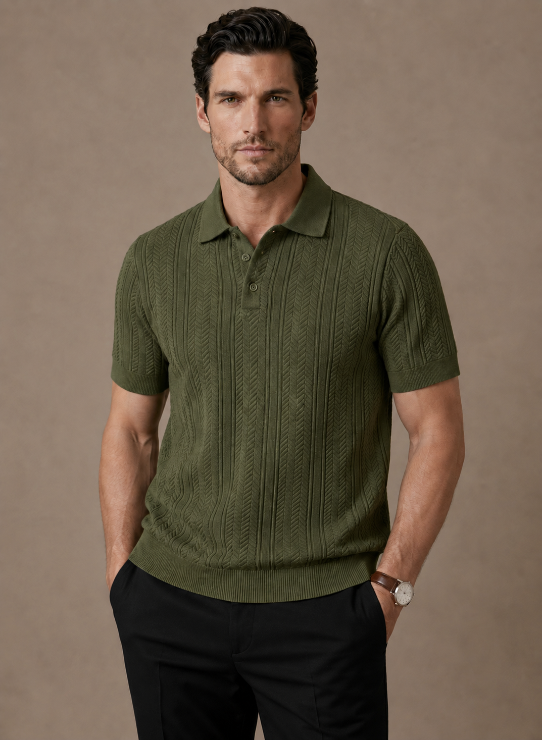 Men's Casual Polo Shirt | Slim Fit Stylish Design