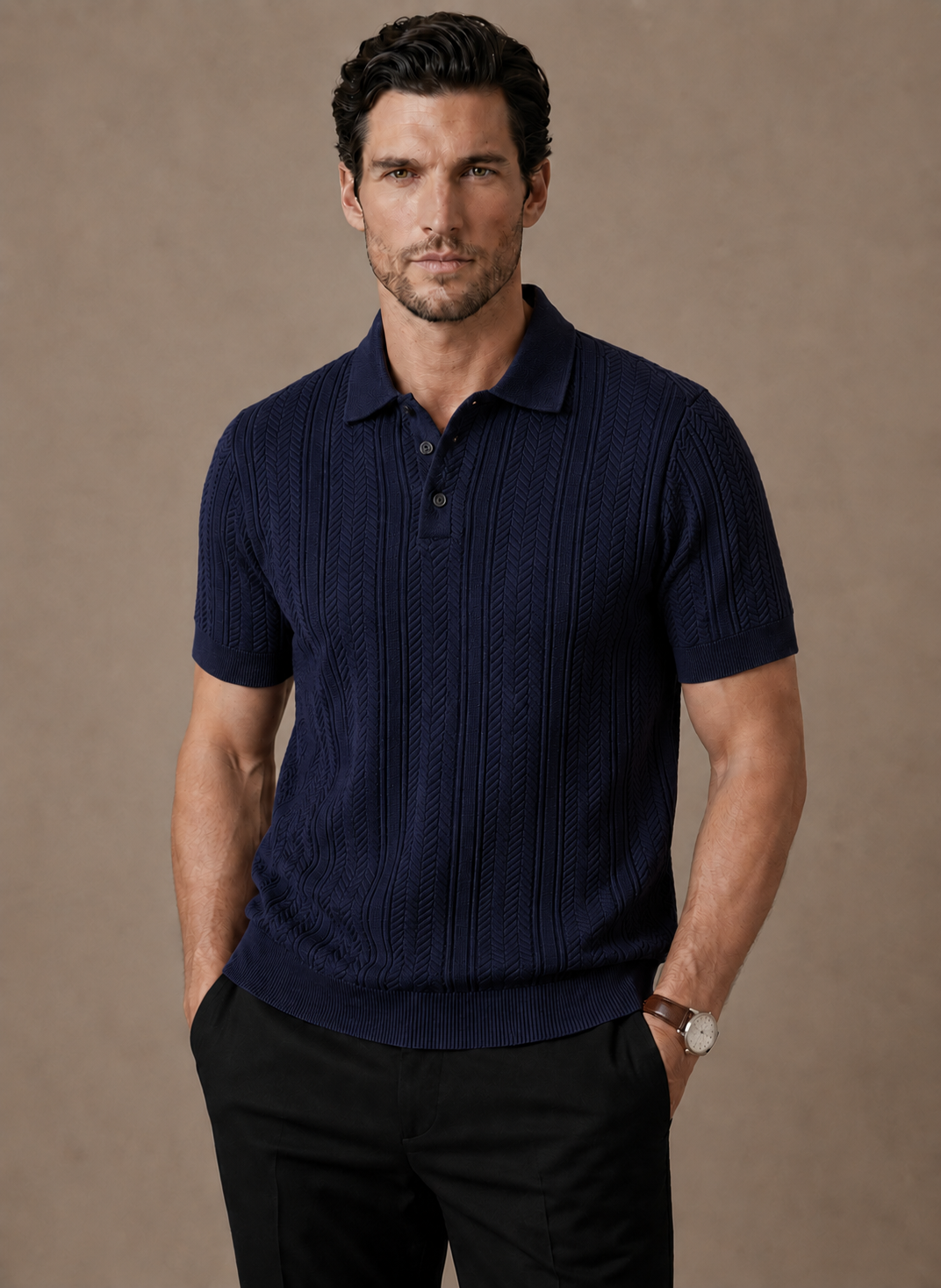Men's Casual Polo Shirt | Slim Fit Stylish Design