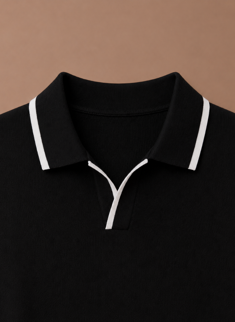 Men's Casual Fit Polo Shirt | Classic Contrast Trim