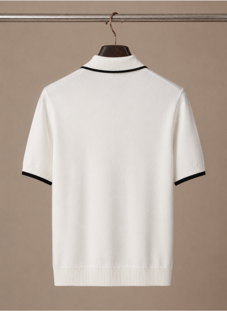 Men's Casual Fit Polo Shirt | Classic Contrast Trim