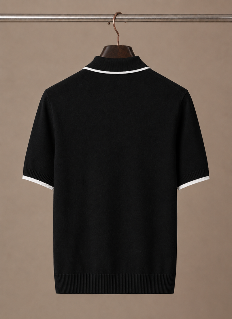 Men's Casual Fit Polo Shirt | Classic Contrast Trim