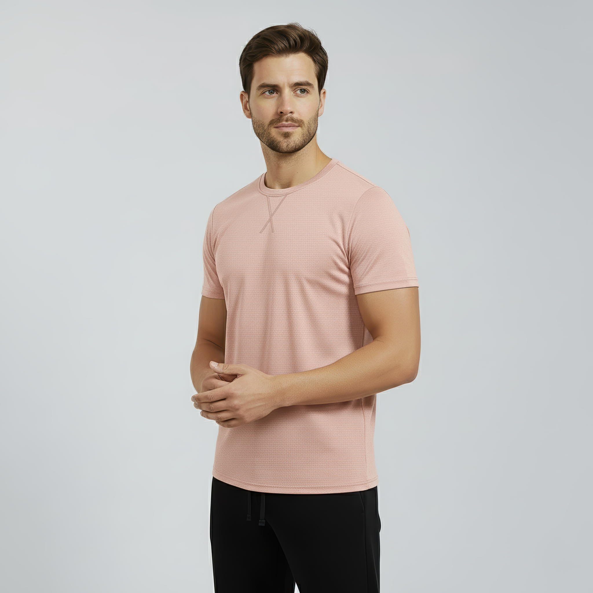 Men's Classic Fit Casual Shirt Short-Sleeve Button-Up Everyday Stylish