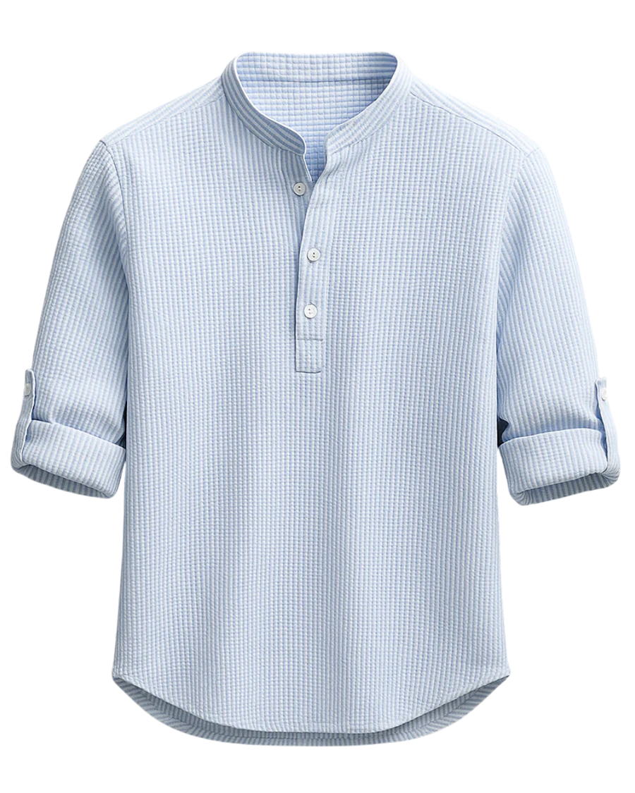 Men's Classic Shirt Button-Up Collared Casual Smart-Casual Office Everyday Relaxed Fit Versatile Timeless Winslow