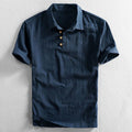 Men's Short Sleeve Polo Shirt Relaxed Fit Collared Casual Everyday Wear