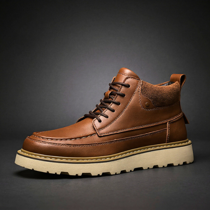 Men's Casual Genuine Boot Stylish Design Versatile Everyday Wear