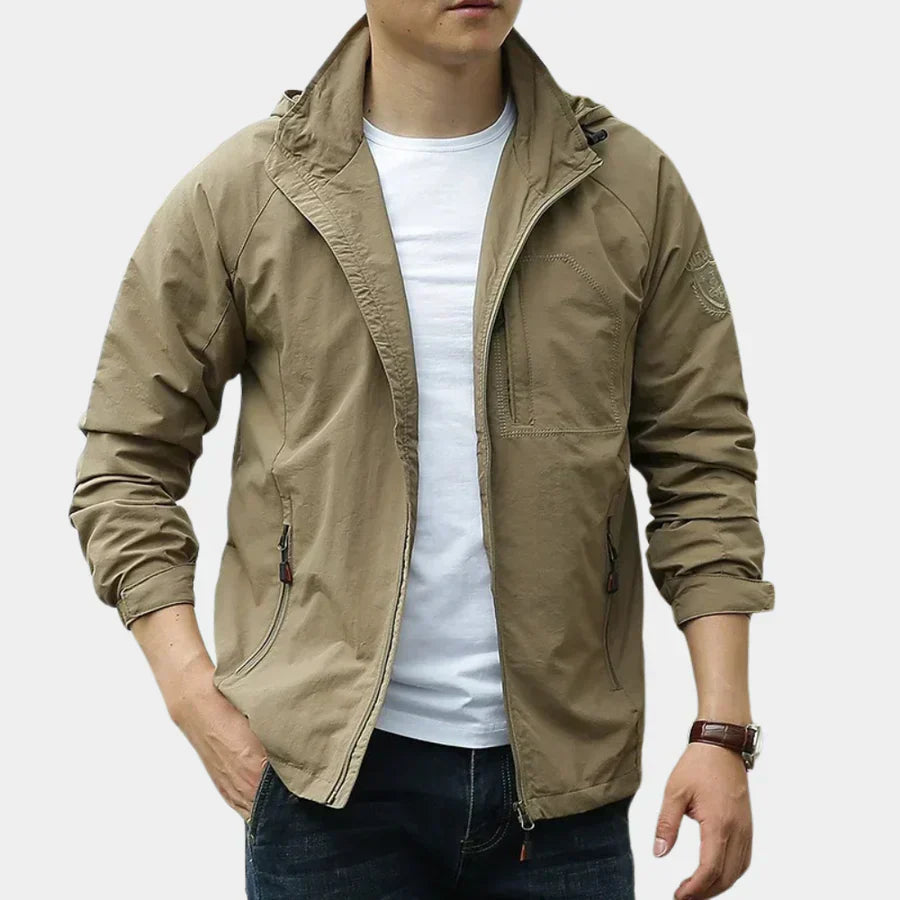 Men's Lightweight Cargo Jacket | Breathable