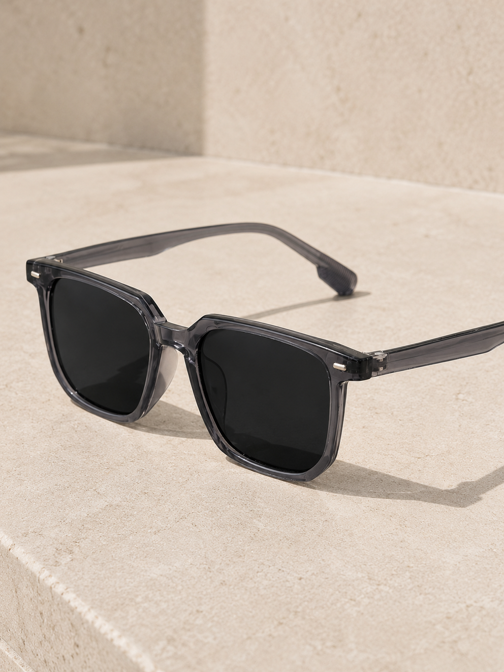 Men's Vintage Square Sunglasses
