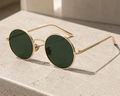 Men's Round Frame Sunglasses