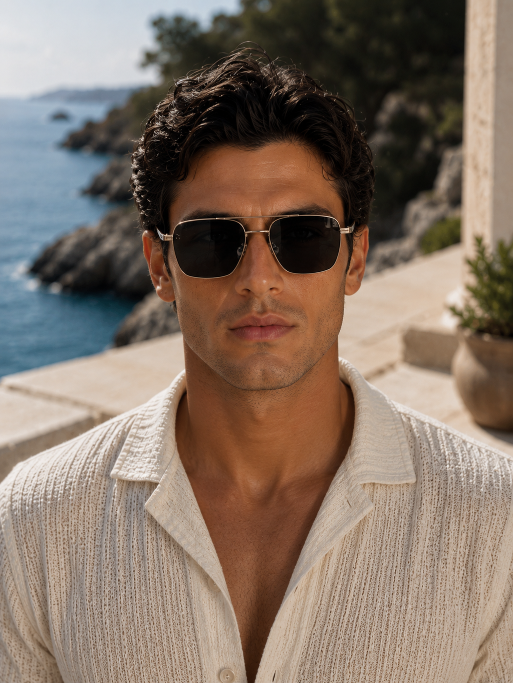 Men's Full-Rim Sunglasses