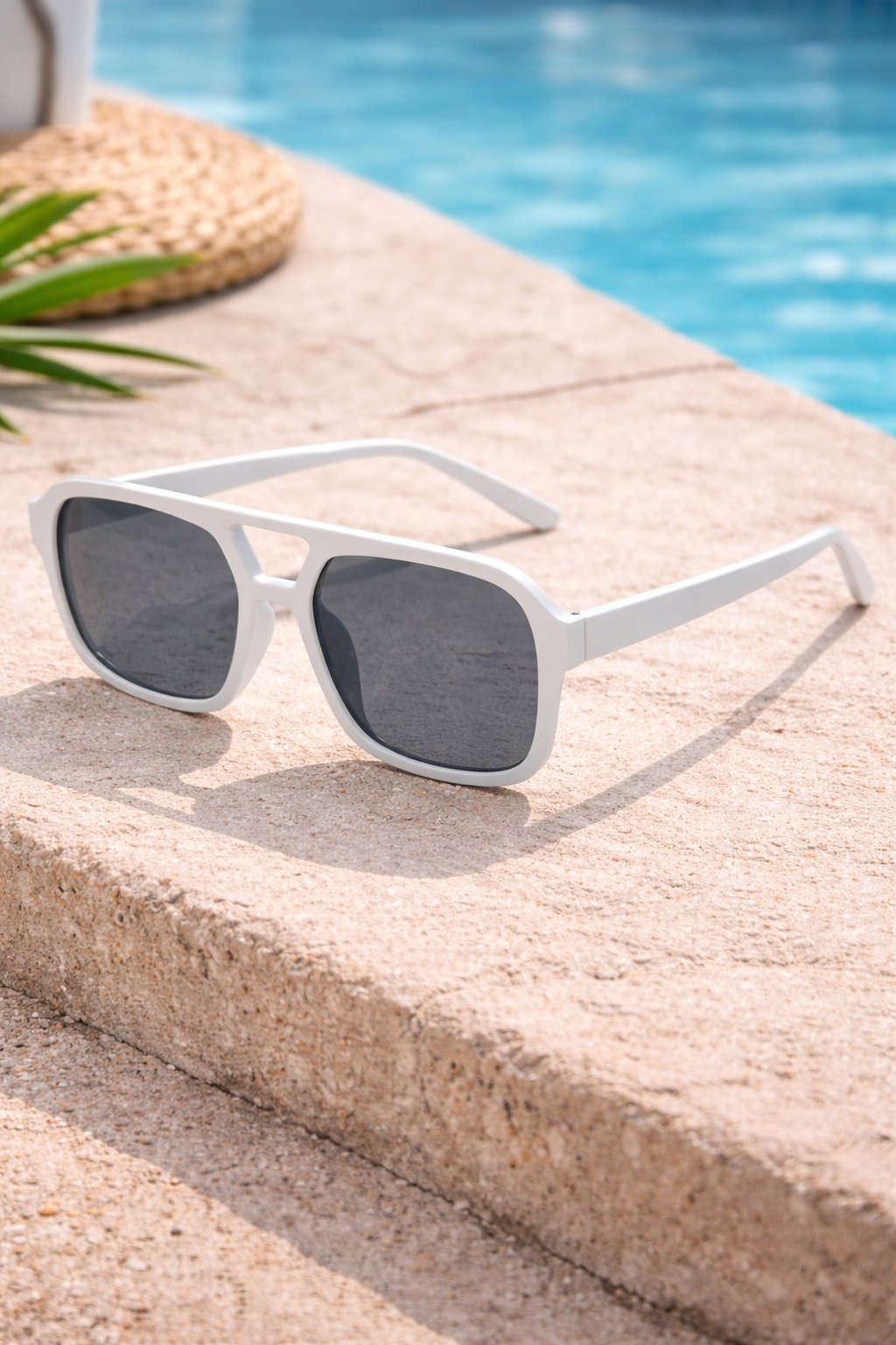 Men's Square Frame Sunglasses