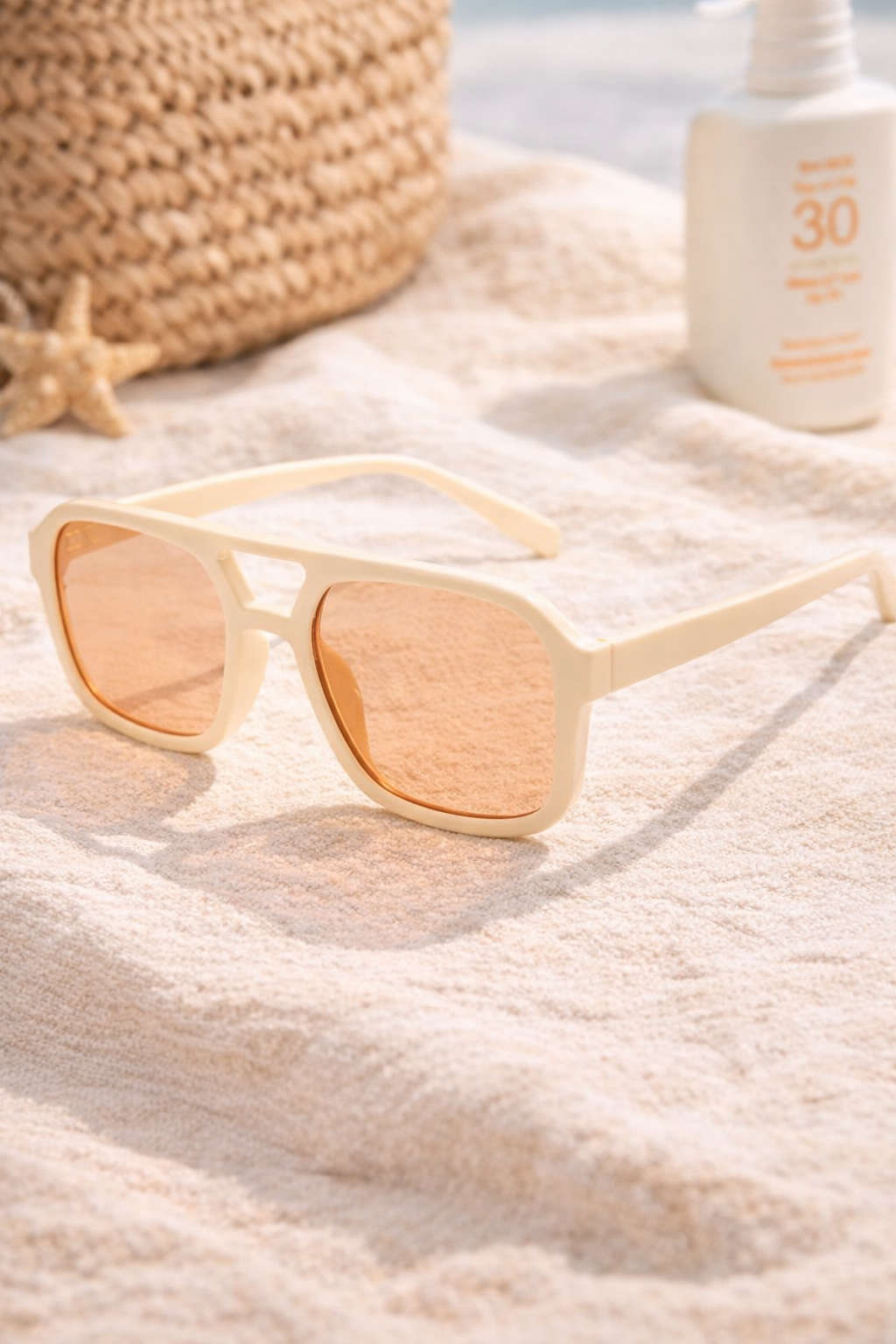 Men's Square Frame Sunglasses