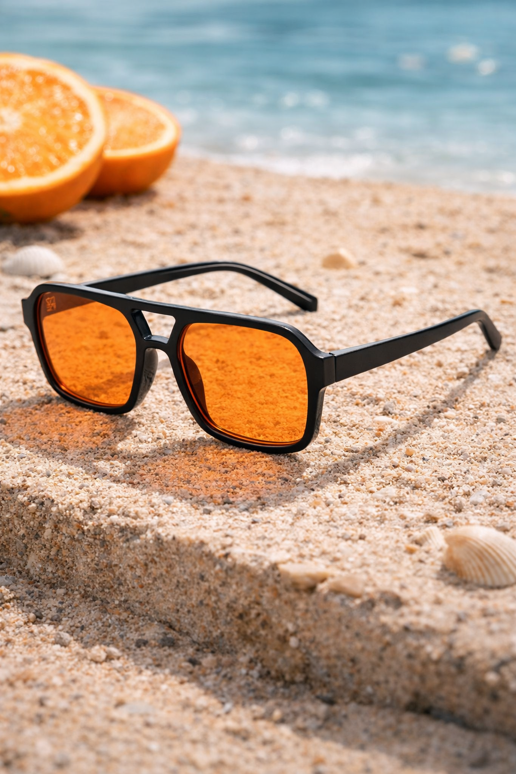 Men's Square Frame Sunglasses