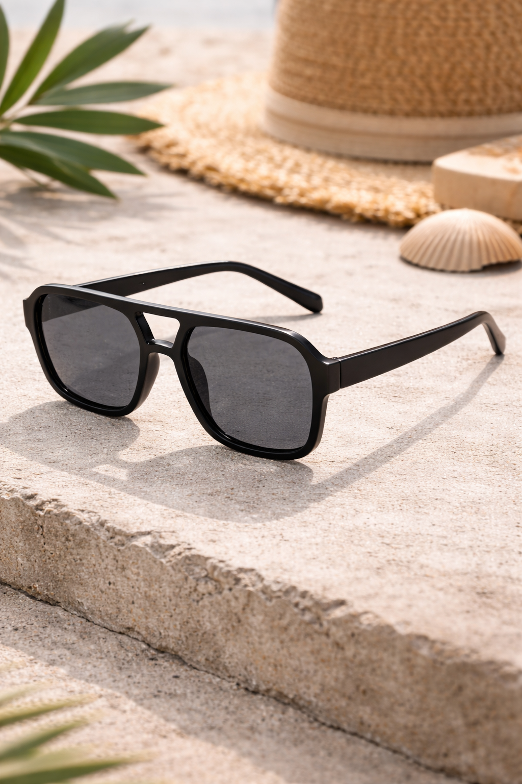 Men's Square Frame Sunglasses